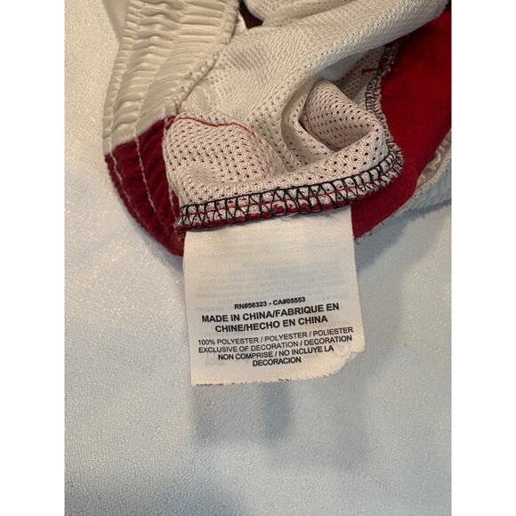 Air Jordan Basketball Shorts White/Red/Black Men's Size M - Picture 9 of 16